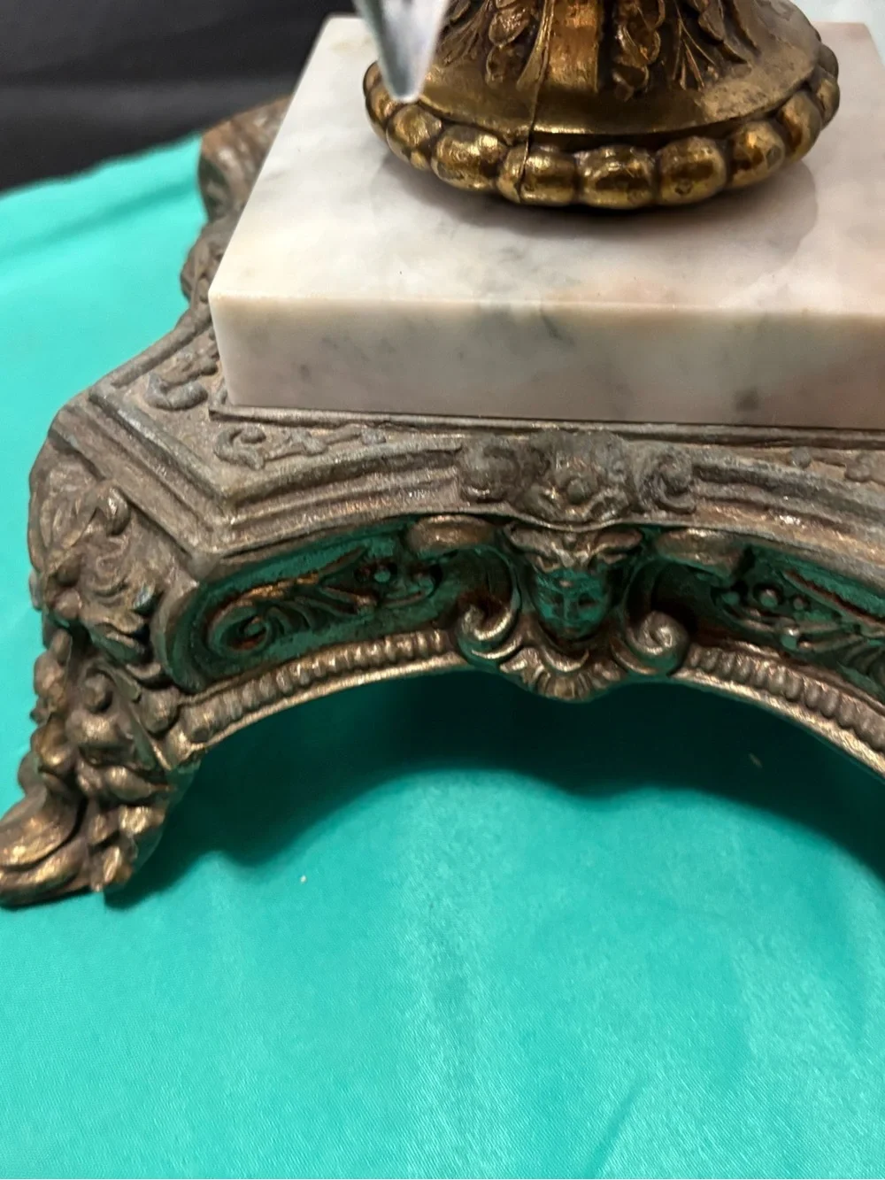 N/A ornate brass